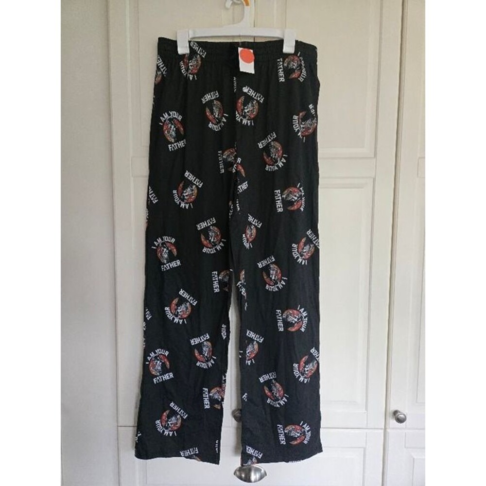 Star Wars "I Am Your Father" Pajama Pants Lounge Pants - Mens MEDIUM - NEW